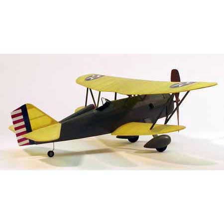 Curtiss P6E Hawk,17.5" Rubber Power